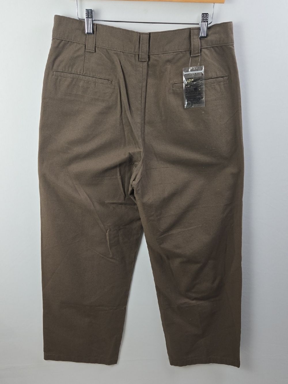 UNIQLO Men’s Wide-Leg Straight Pants Sz 32 Business Casual Chinos Euro Boho - Picture 6 of 9